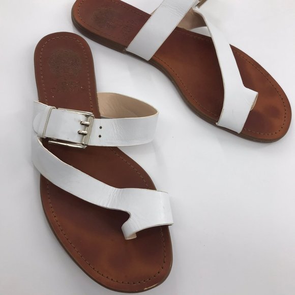 Vince Camuto Shoes - VINCE CAMUTO White Sandals 8.5